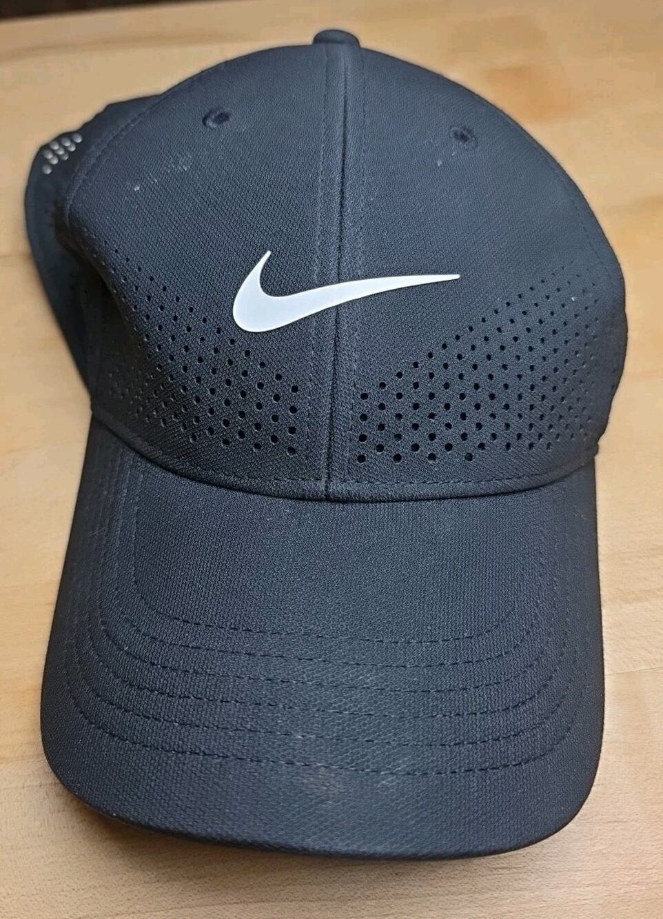 Nike Dri-FIT ADV Club Cap Hat Black M/L Golf Running Training Athletic